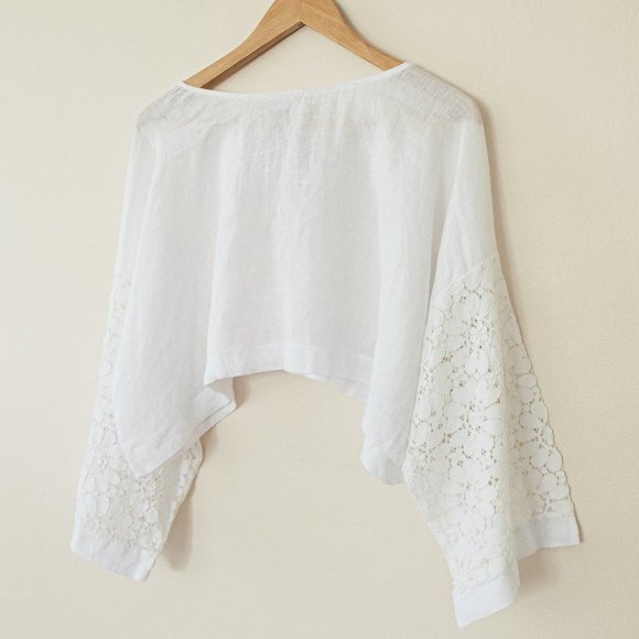 Pepita Forte dei Marmi Tops - Pepita Forte dei Marmi NWT Elba Top Bianco